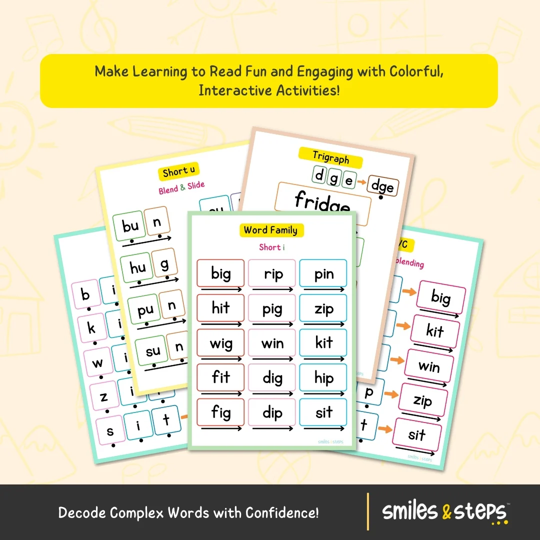 Phonics Reading Word Book for Kids | Learn to Read with Fun - Image 3