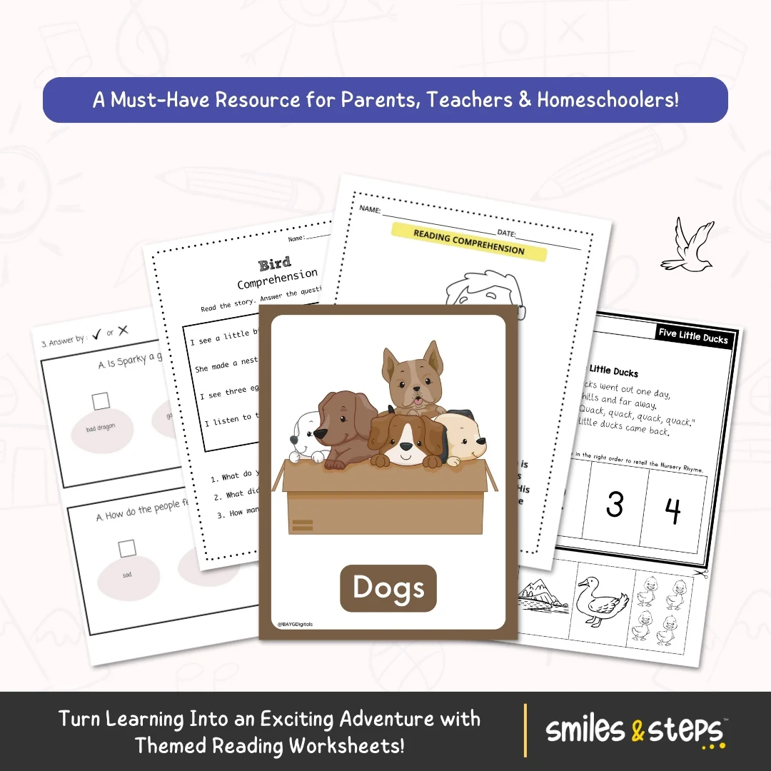 Reading Comprehension Pack for Kids – Learn with Stories! - Image 2